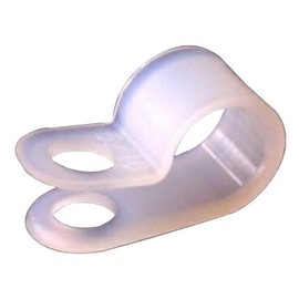 Nylon Saddle, Inner Diameter: 0.1 inches (4.7 mm), Pack of 100