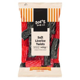 Joe's Food Co. Soft Licorice Twists 400G