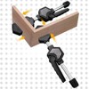Woodworking Clamp Adjustable Quick Release Handle Woodworking Clamp Fixed Jaw