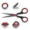KUONIIY Scissors Ultra Sharp Titanium Coating Blades Soft Comfort-Grip Handles