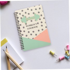 Operitacx Fitness-punschbuch Fitness-protokoll Trainingsheft Agendaplanung Buch Plan- Protokollbuch Buch Fitnessplanung Fitness-agenda-notizblock Fitness-logbuch Kalender Notizbuch A5 Papier