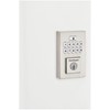 Kwikset 9260CNT-514S Contemporary SmartCode Keypad Electronic Deadbolt SmartKey Matte Black