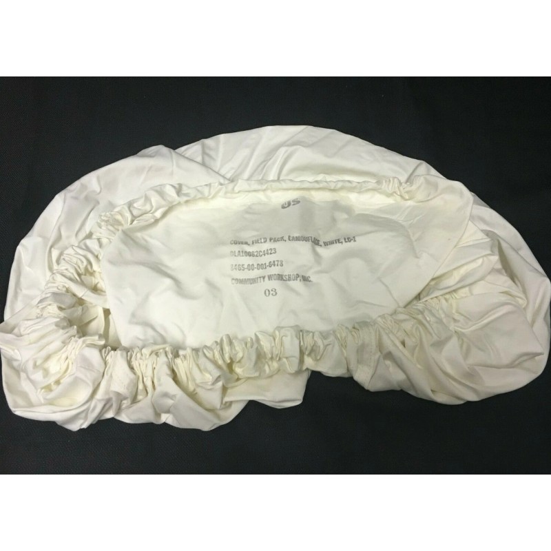 WHITE WATER REPELLENT BACKPACK COVER US MILITARY RUCKSACK SNOW CAMO