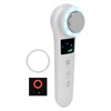 Hot Cold Face Massager Handheld Facial Vibration Massager Red Blue