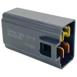 CA1a-12V-C-5 ACA12145 30A 12VDC SPST Relay 4-Pin - Compatible with Altima, F-150, Camry - Fixes P0230/P069E Codes (Fuel Pump/Cooling Fan)