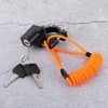 AntiTheft Universal Motorcycles Helmet Lock MultiFunctional Waterproof Fixed Lock Reminder