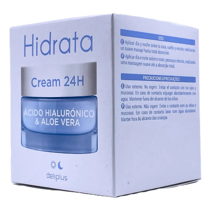 Hidrata Cream Ácido Hialurónico & Aloe Vera Deliplus