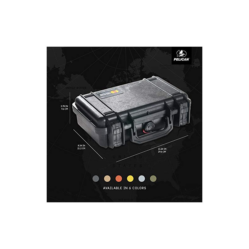 Pelican 1170 Case With Foam (Black)