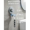 Suction Cup Hooks Razor Holder Powerful Vacuum Organizer for Towel,
