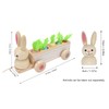 Toddler Radish Matching Car Toy Baby Safe Infant Robust Wooden