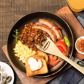 Beliran Grandma Cooking Wooden Spoons - Grandmas Gifts Mothers Day Wood Spoons, Gifts for Grandmas from Grandkids Wooden Cooking Utensils, Grandma's Kitchen Gift Kitchen Accessories, 12 Inch