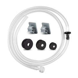 Yofidra Sink Soap Dispenser Extension Kit: Under Sink Dish Soap Dispenser with 47" Tube Hose and Check Valve for Prevent Backflow Countertop Kitchen Sink Accessories