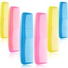 Leinuosen 12 Pieces Hair Combs Set Pocket Plastic Fine Tooth
