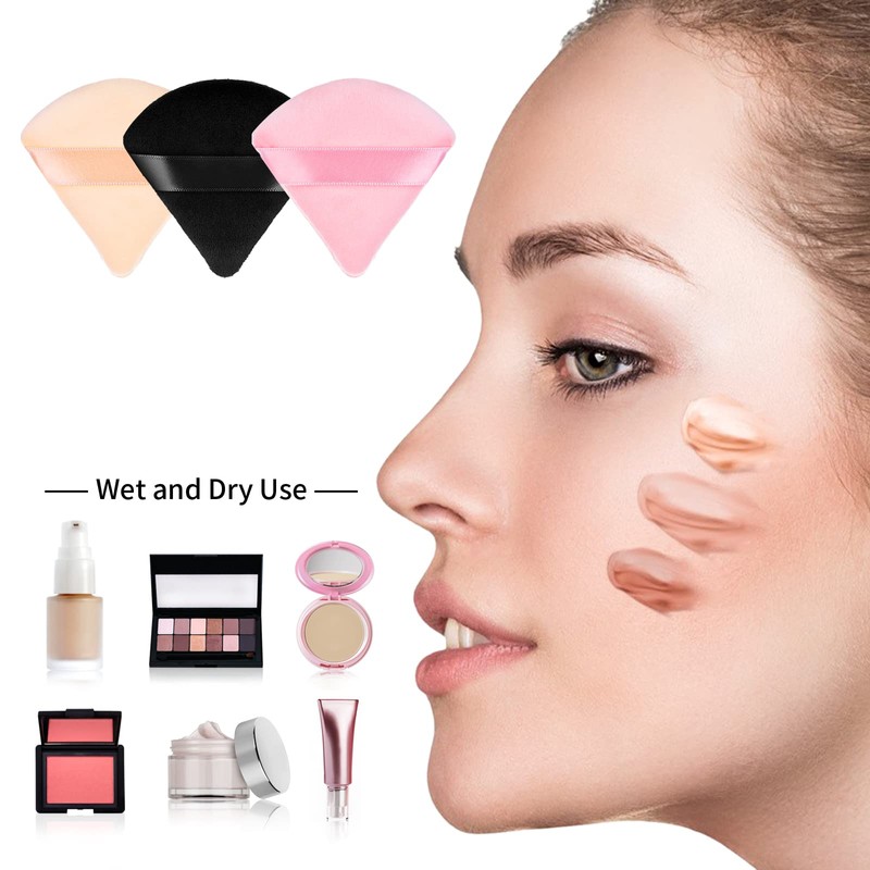 Sibba Loose Powder Puff Make Up Sponge Face Foundation Concealer