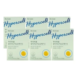 Dr. Lin 닥터린 하이퍼셀 알티지 오메가3 1202mg x 30캡슐 x 6박스 /An Dr. Rin Hypercell RTG Omega-3 1202mg x 30 Capsules x 6 Boxes /An