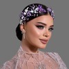HONGMEI Bridal Headpiecees for Wedding Hair Accessories for Brides Rhinestone