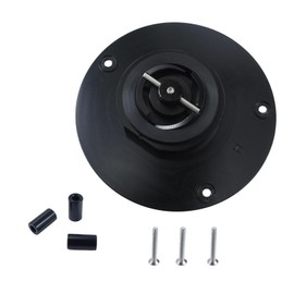 TIRGE Motorcycle CNC Aluminum Gas Cap Gas Fuel Tank For CB1000 CB1000R CB600F CB1300 CBF1000 CBR1000RR CBR1100XX CBR1100 CBR600RR CBR900RR CBR929RR 954 CBR600 F4 F4I VTR1000F RVF 400 (Black)