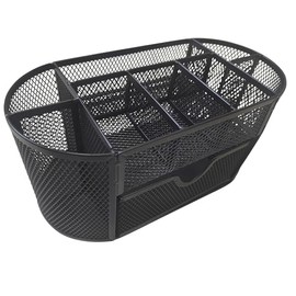 helit H2519695 Mesh the Multi Network Desk Organiser, Black, Office Organiser, Pen Organiser