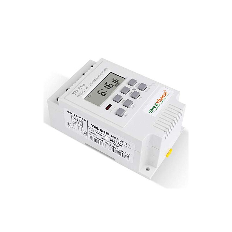 Vogueing Tool TM616 Digital Electric Timer with LCD Display, Programmable