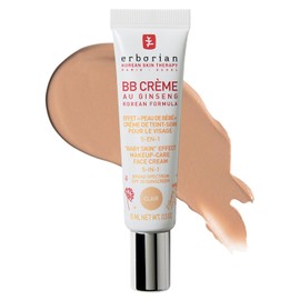 Erborian BB Cream with Ginseng, Fair (Clair) - Lightweight Buildable Coverage with SPF 20  Ultra-Soft Matte Finish Minimizes Pores, Blemishes...      