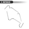 Motoforti Universal Motorcycle Fastener Spring Clip, Headlight Spring Clips, Square,