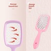 Comsuit 1 Piece Hair Brush-Vented Detangling Hair Brush - Hairbrush