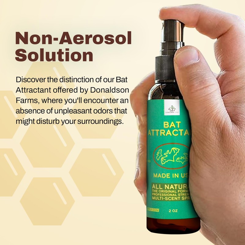 Donaldson Farms Bat House Attractant - Enhance Pollination with Bat