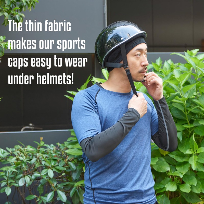 CHARM Running Sports Caps for Men & Women, Stretchy, Lightweight,