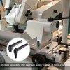 uxcell 4pcs Clamping Lever Adjustable Handle Set Metric M8 x