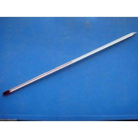 Beyondsupply-Lab Glass Thermometer 0- +100 Celsius 300mm Non-Hg New