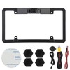 License Plate Camera,3 in 1 Car License Plate Frame Parking