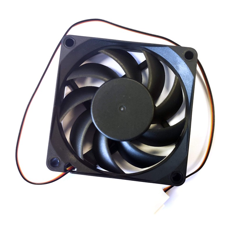 Rhombutech Whisper-Quiet, Sliding Bearing Fan 70 x 70 x 15