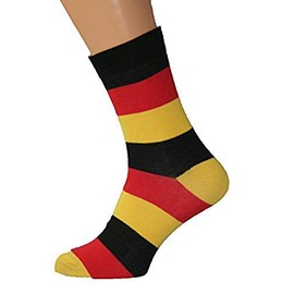 Max Lindner Baby Cotton Socks Brand Quality Since 1921, Black-Red-Gold