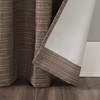 Sun Zero Brooks Burlap Weave Thermal Extreme 100% Blackout Grommet