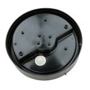 Licht-Erlebnisse Ceiling Light Plastic in Black Gold IP44 Bathroom Living