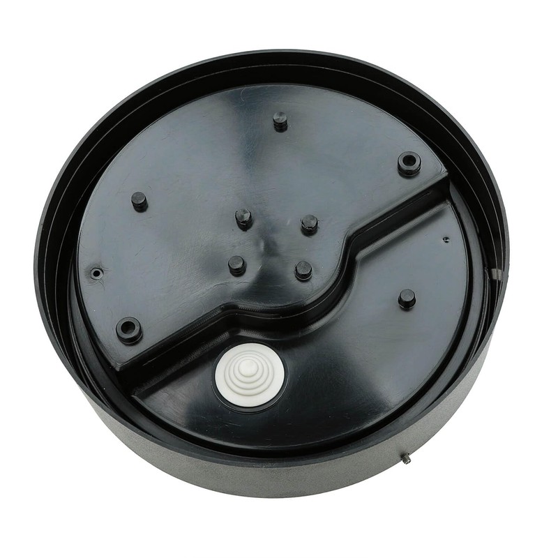 Licht-Erlebnisse Ceiling Light Plastic in Black Gold IP44 Bathroom Living