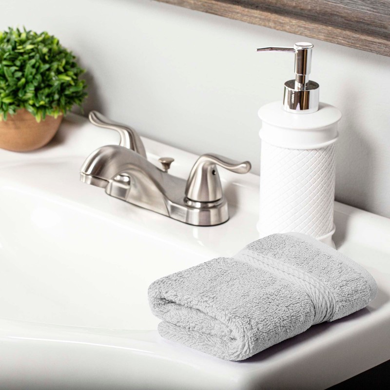 Superior Egyptian Cotton 800 GSM Face Towel Set, Includes 6