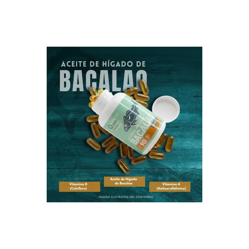 Capsulas De Aceite De Higado De Bacalao 90cap Nutricion 2000