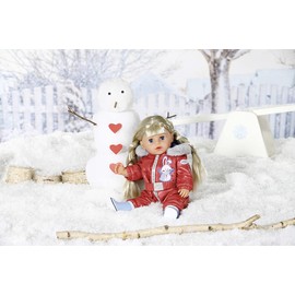 BABY born Little 833100 Zapf Creation Snowsuit with Hood and Boots for 36 cm Dolls