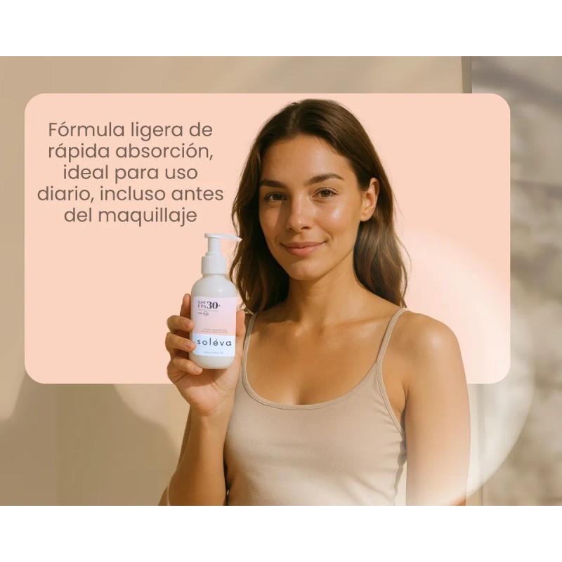 Crema Solar Soleva Fps Uvb Invisible 250