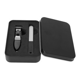2pcs Nail Clippers File Stainless Steel Fingernail Toenail Clipper Nail Cutter for Women Men Senior