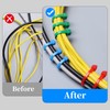 700pcs 8" Coloured Cable Ties, 200mm x 3.6mm Nylon Zip