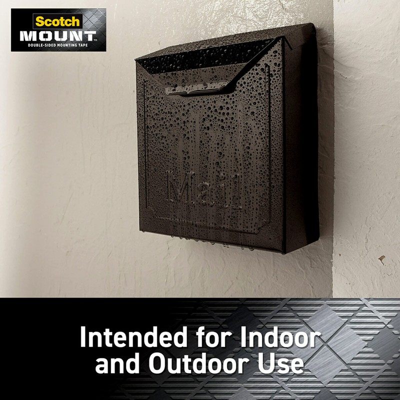 Scotch Extreme Mounting Strips, Double-Sided Heavy Duty Tape, 8 Strips,