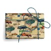 Kartos Classic Cars Italian Wrapping Paper, Folded