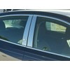 Stainless Polished Chrome Pillar Post Trim 4PC, Compatible with Buick