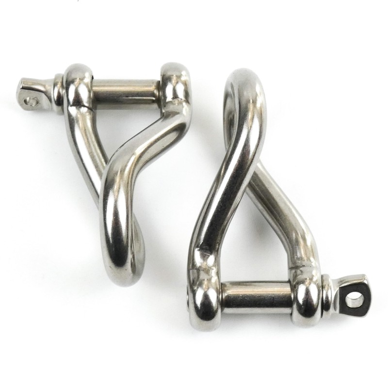 DAUMLINK® Grillo rotondo ritorto Acciaio inox A4 (AISI 316) 8
