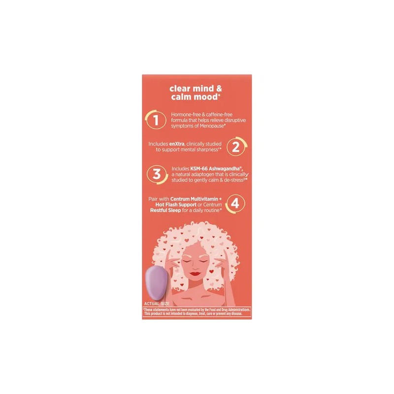 Centrum Tabletas Menopausia Clear Mind And Calm Mood