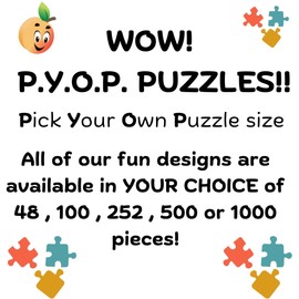 Pig Out BBQ Funny Pig Jigsaw Puzzle for Seniors Adults Kids Men Women 1000pc