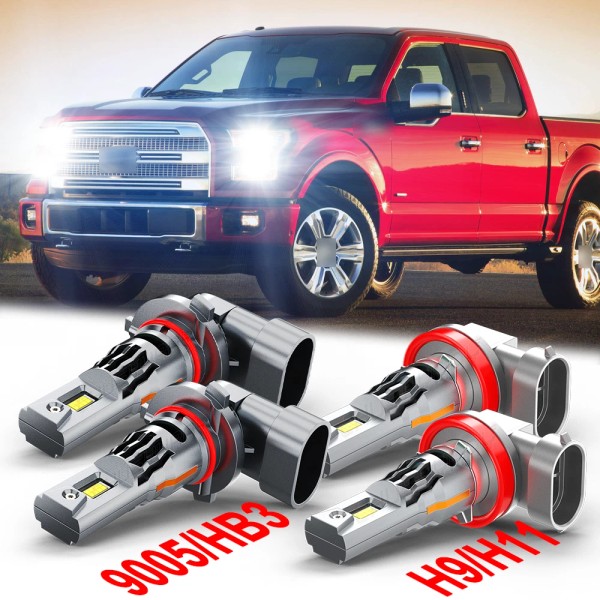 CHUSYYRAY 9005 H11 For Ford F150 2015-2020 CHUSYYRAY Accessories Li