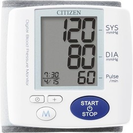 Citizen CH-617 Medidor de Presión Arterial, blanco/azul